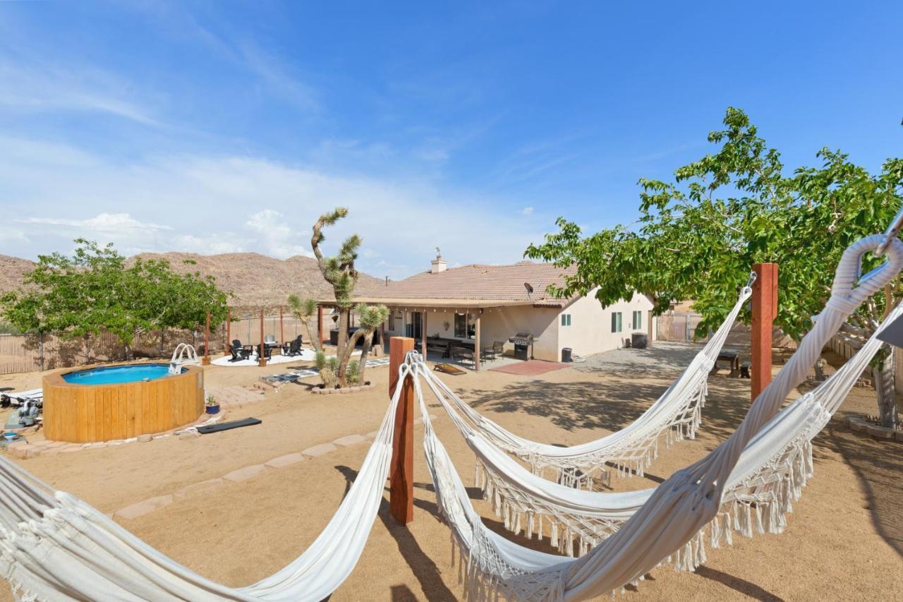 Alana House - Pool, Hot Tub, Bbq, Fire Pit And Walk To Hikes! Home Joshua Tree Exterior foto